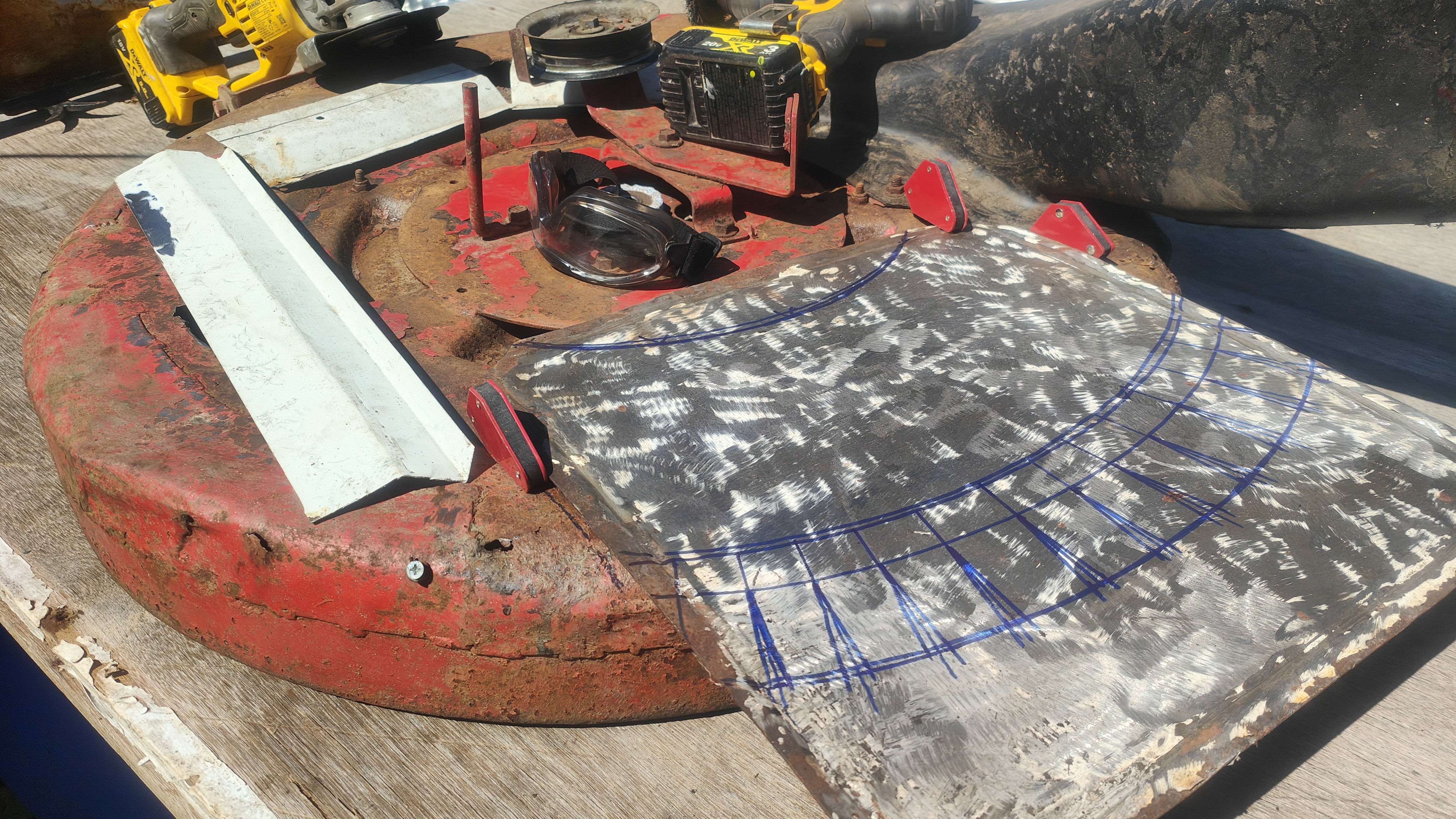 Ride on Deck Rebuild 3