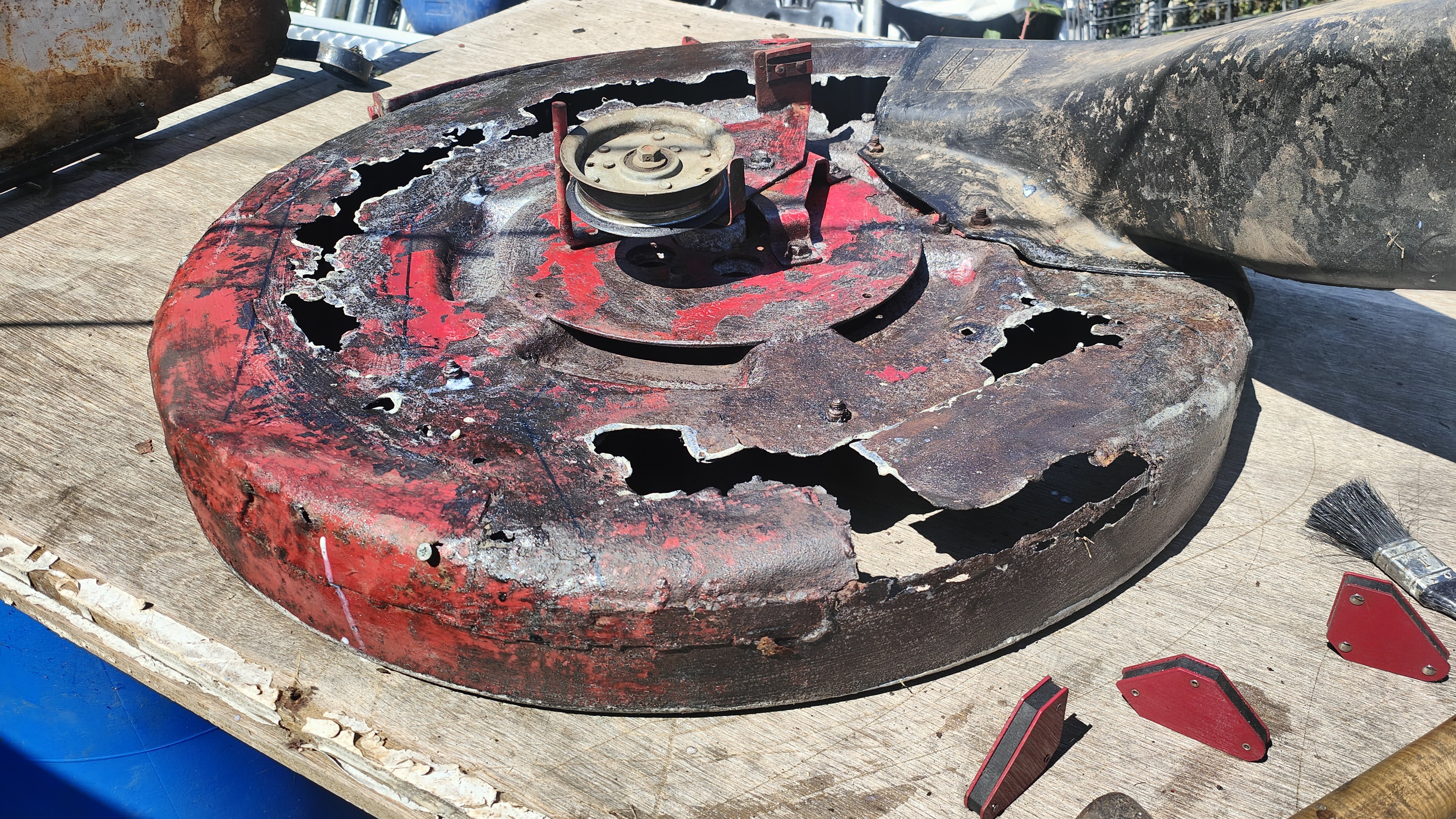 Ride on Deck Rebuild 4
