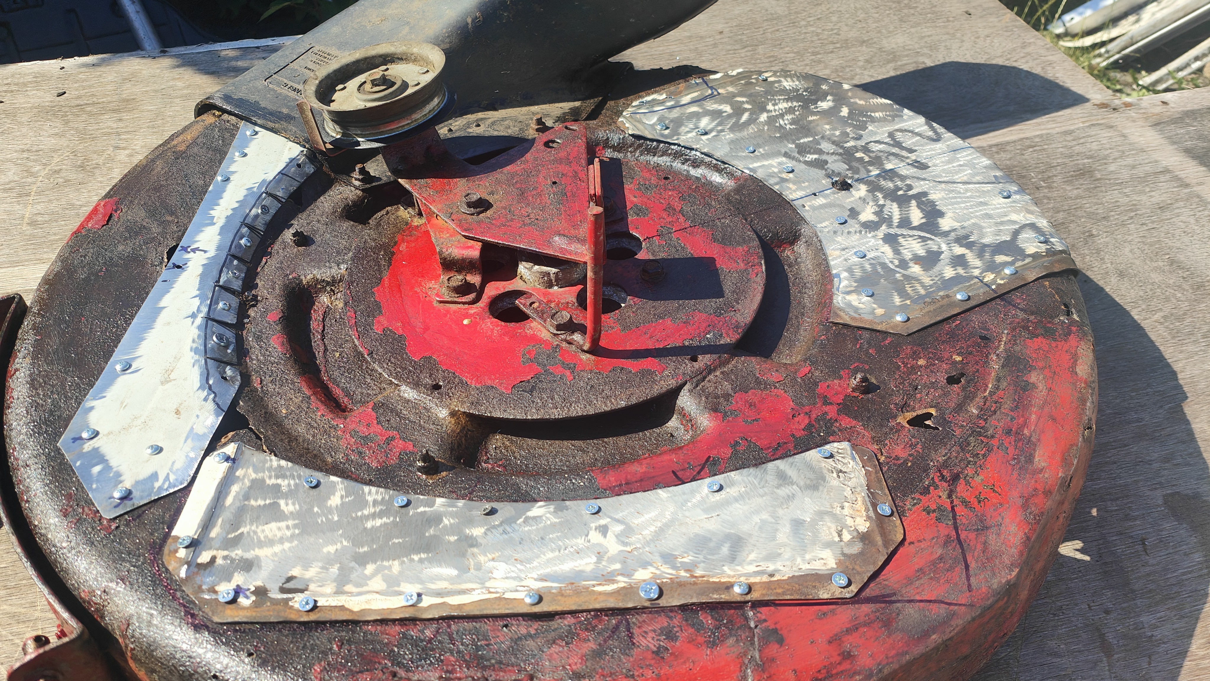 Ride on Deck Rebuild 5