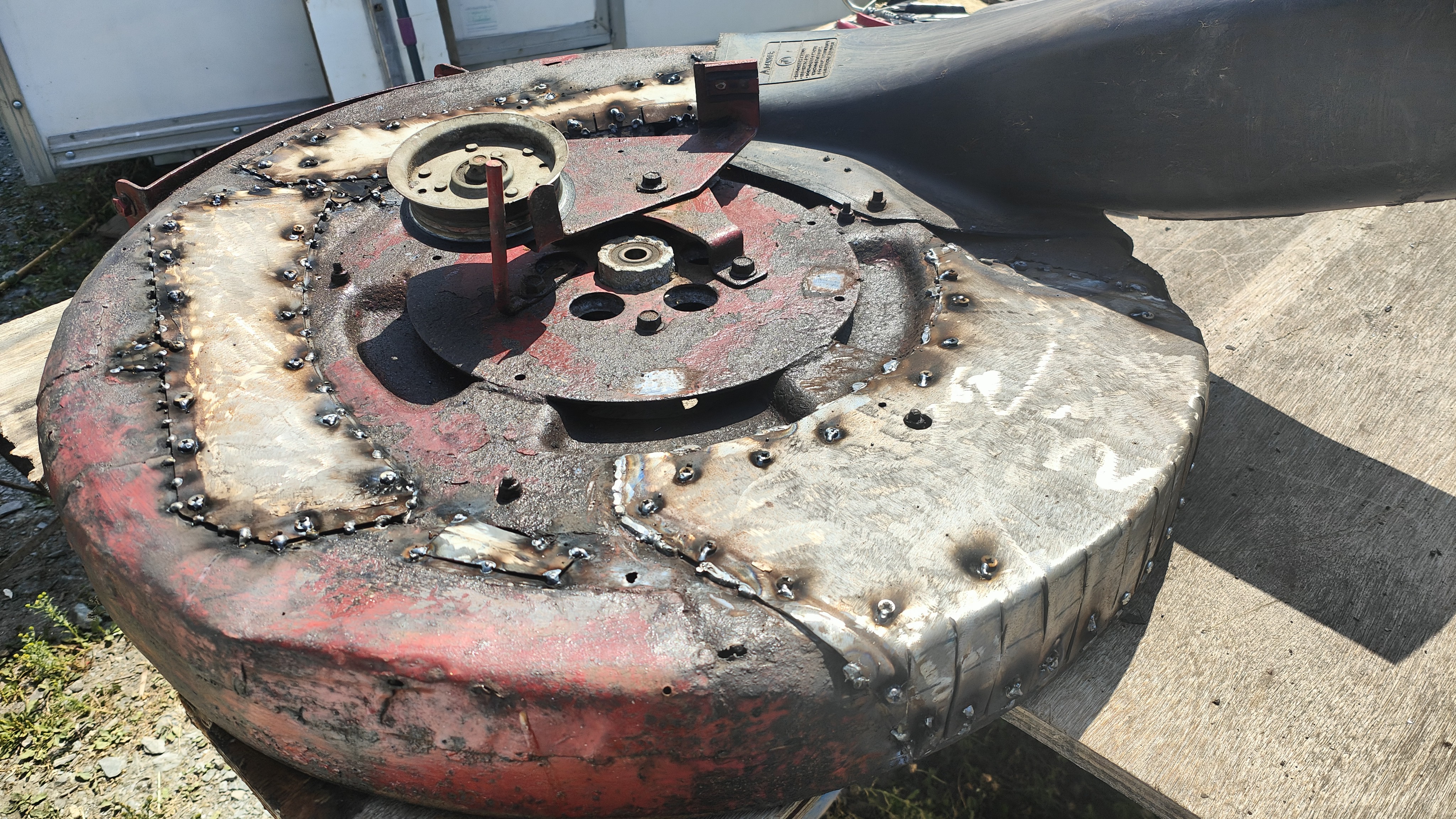 Ride on Deck Rebuild 6